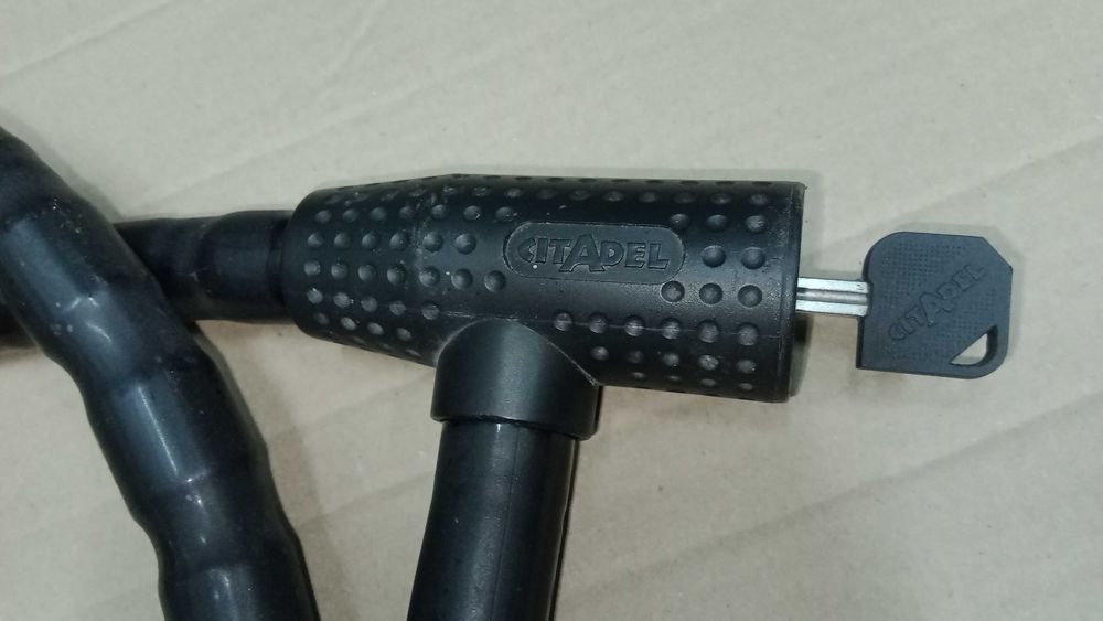 Zapięcie blokada do roweru motocykla