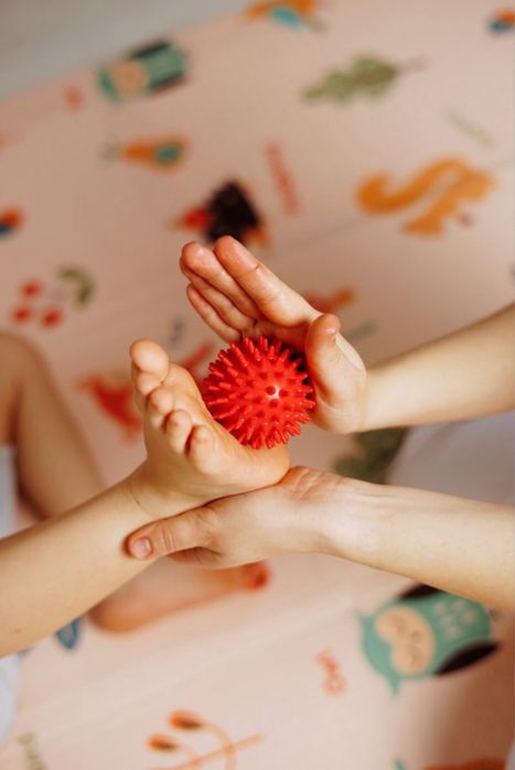 Масаж для немовлят, допомога в навичках