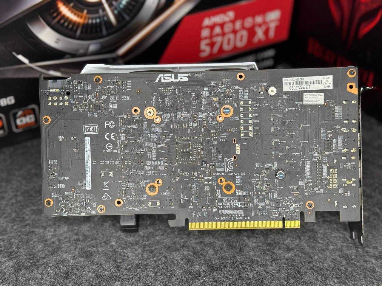 Відеокарта ASUS GTX 1060 OC Dual 6GB GDDR5 – потужність для ігор!