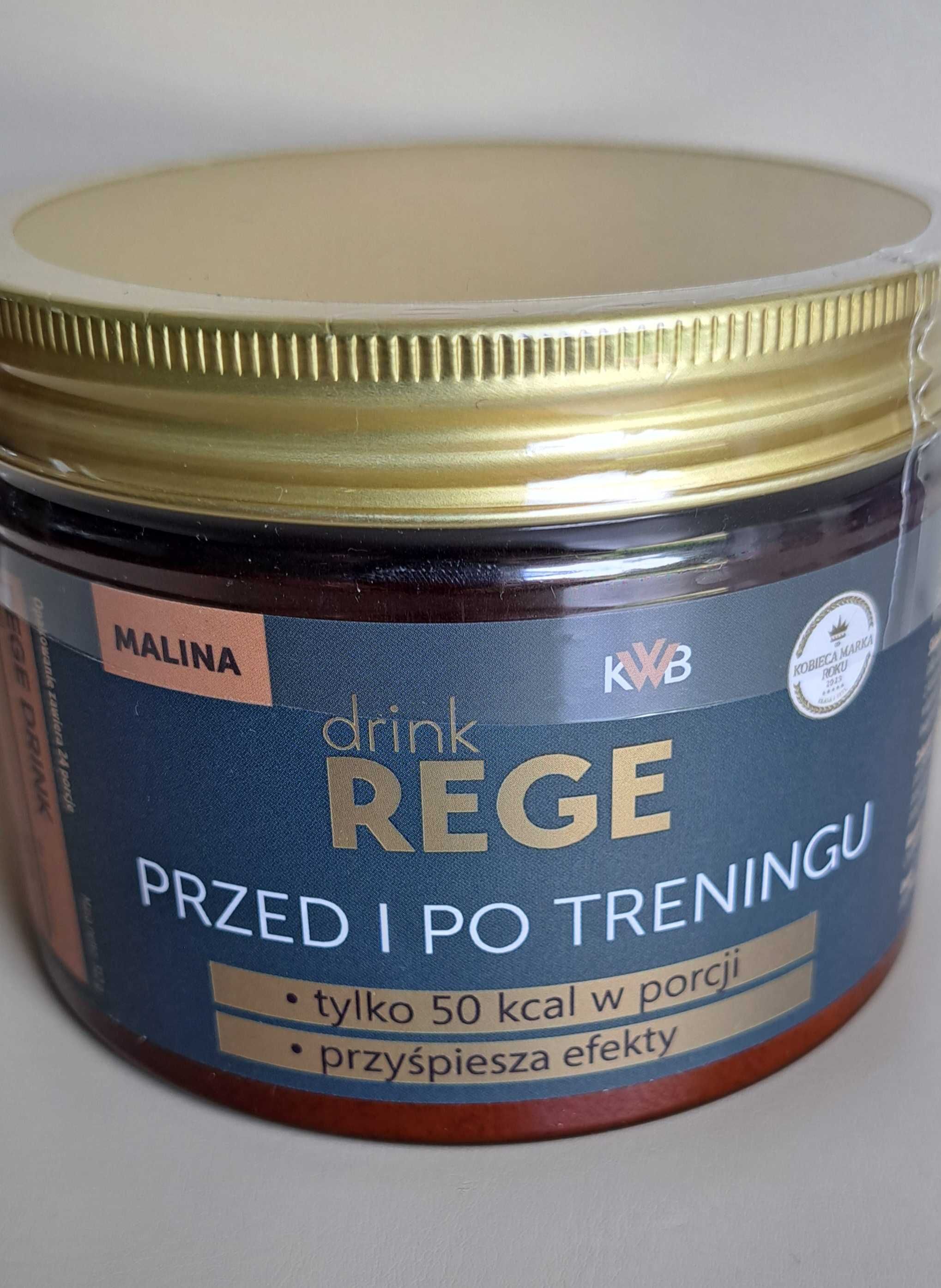 Rege Drink Malina przed i po treningu Alicja Janowicz KWB