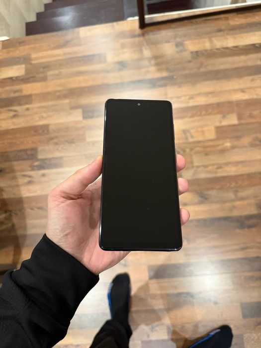 Дисплей Samsung Galaxy Note 10 Lite с рамкой Black экран + сенсор