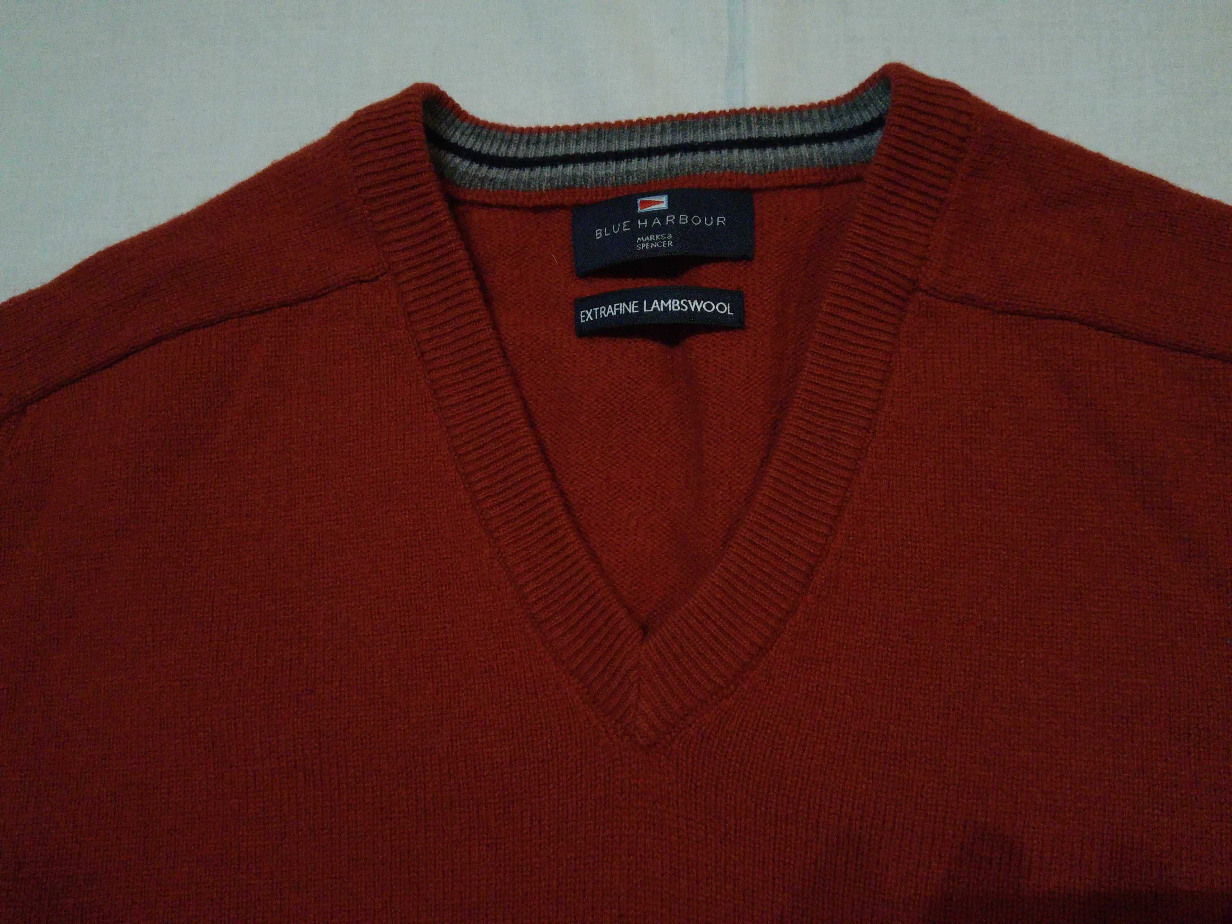 Sweter męski wełniany