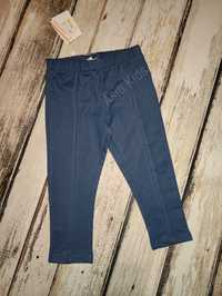 Legginsy jeansowe gumka dziewczęce 86 cm nowe Ovs Kids włoskie hit