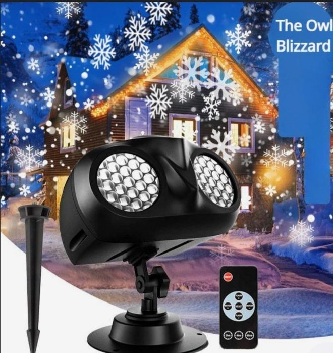 Проектор снежинок