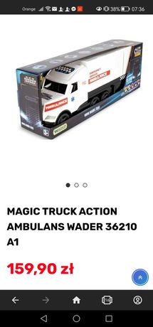 OKAZJA! Magic Truck Action Ambulans prezent na Dzień Dziecka