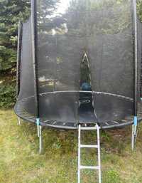 Trampolina Ogrodowa 252cm Z Siatką + Drabinka Fit-Net