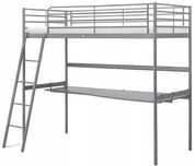 Łóżko z biurkiem IKEA wraz z materacem