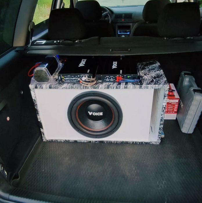Комплект Voice PX12 , Voice ST-600 , Voice VA-80.4 , Kicx DPC-1.2F