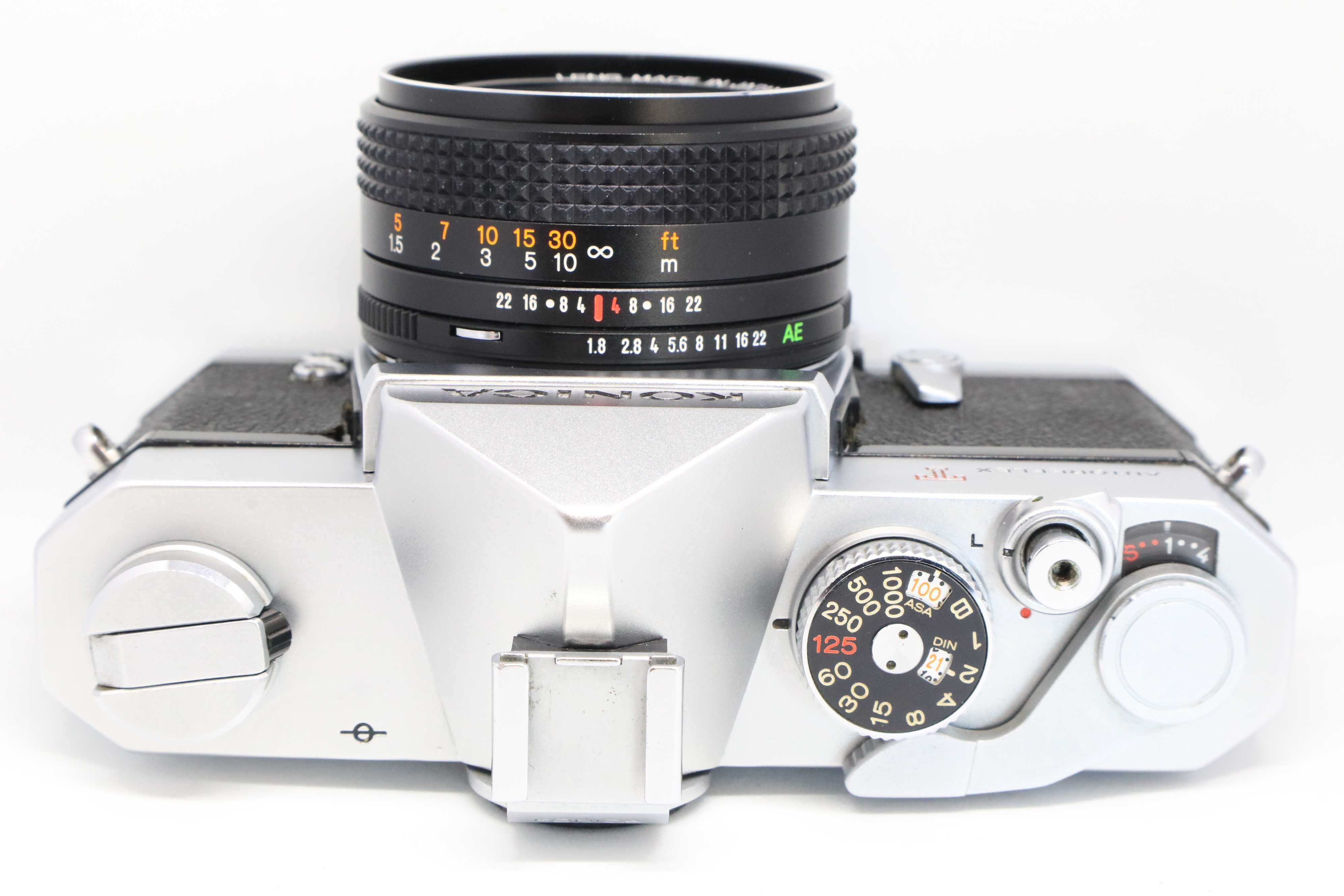 Film SLR: Konica Autoreflex T + Konica Hexanon AR 50mm 1.8