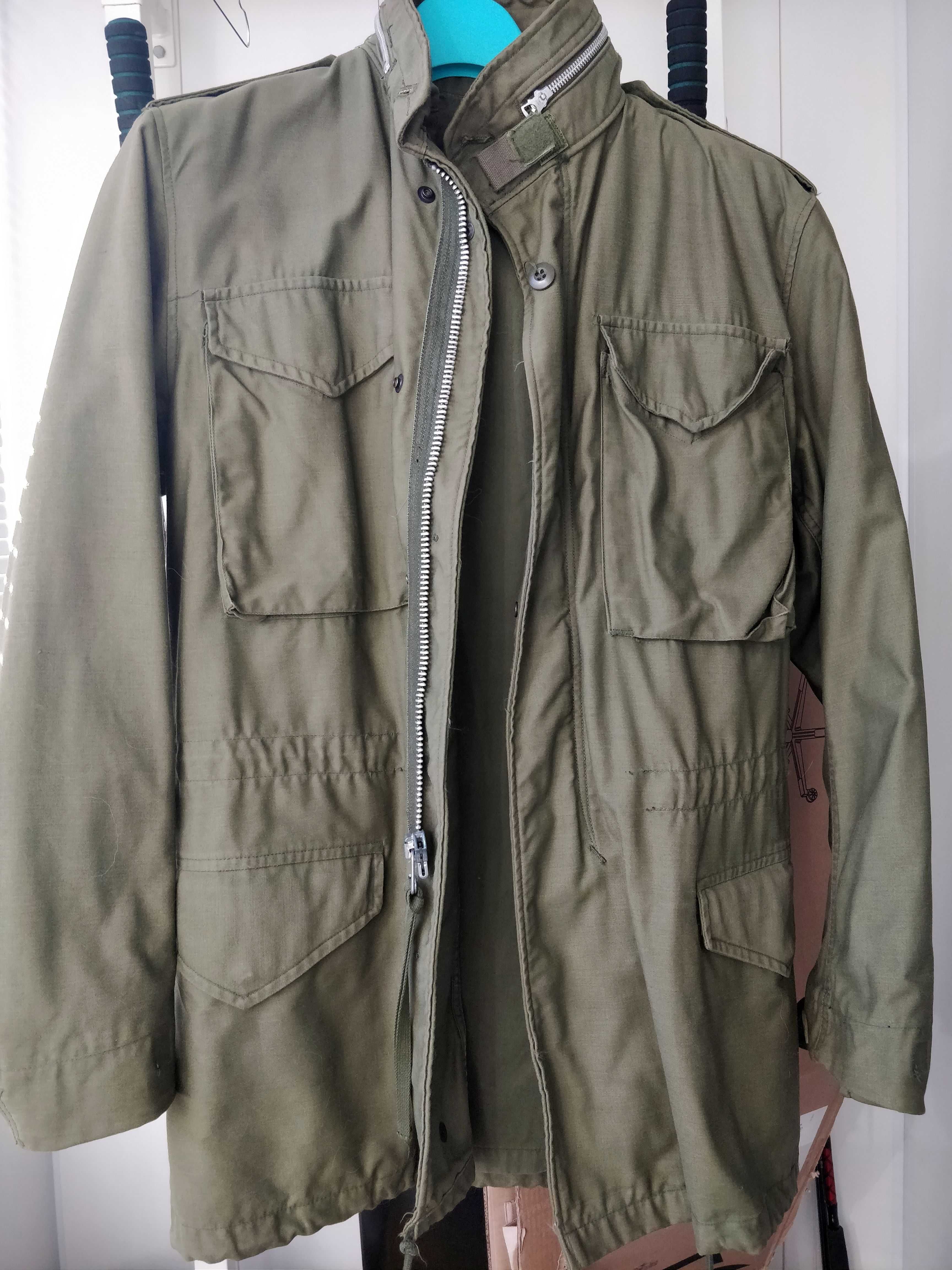 US Army M65 Field Coat OG-107 Olive Куртка армии США 1969 год