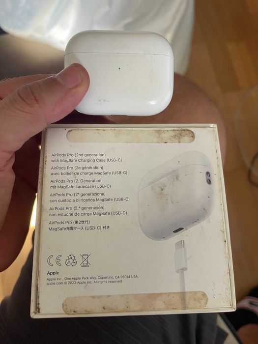 Airpods Pro Gen 2 with box.