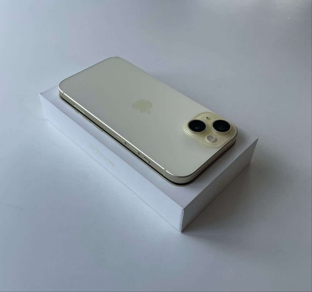 iPhone 15 128GB Yellow – Stan bardzo dobry
