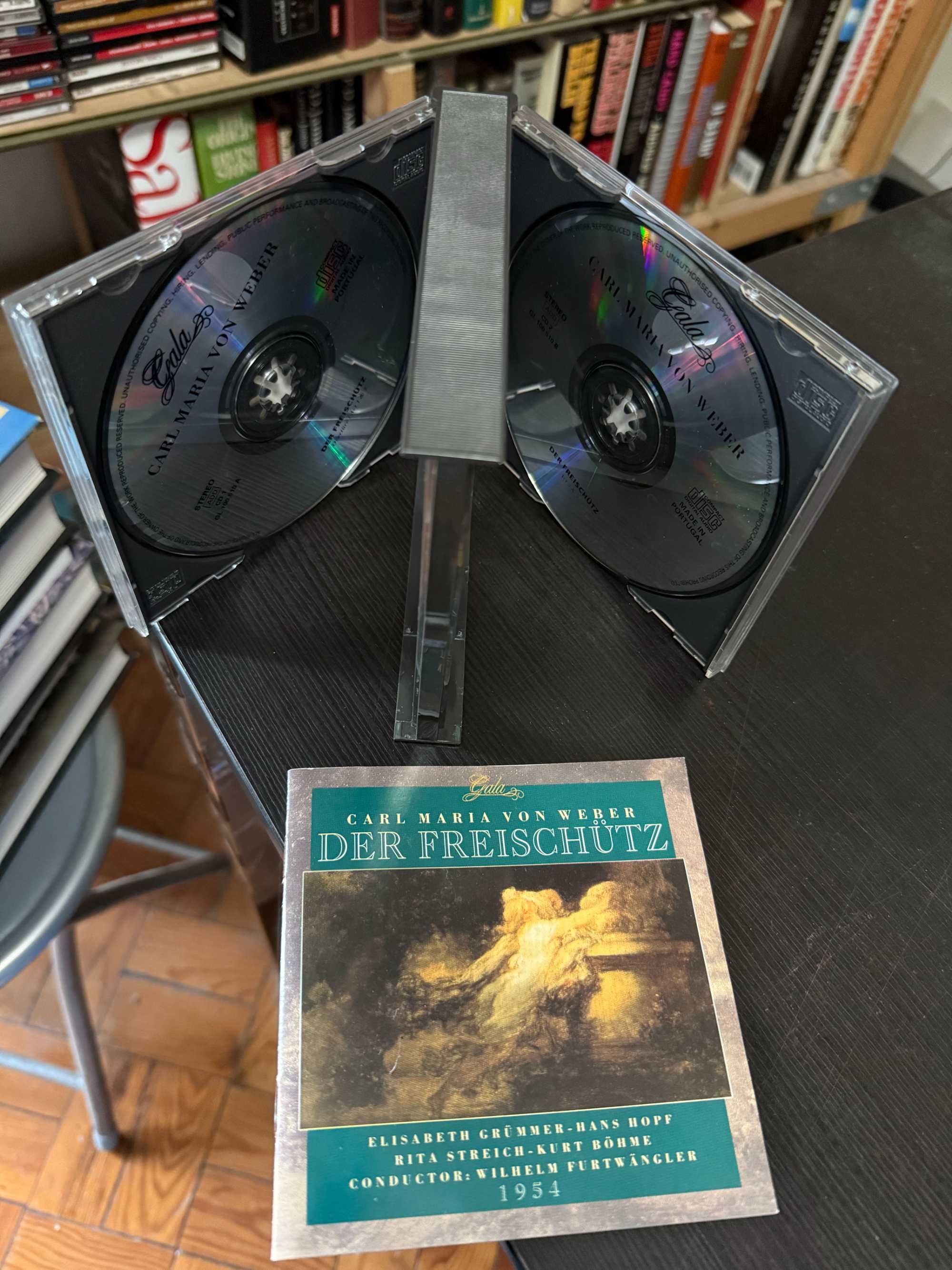 Weber – Der Freischütz – Grümmer, Hopf, Streich, Böhme – Furtwängler