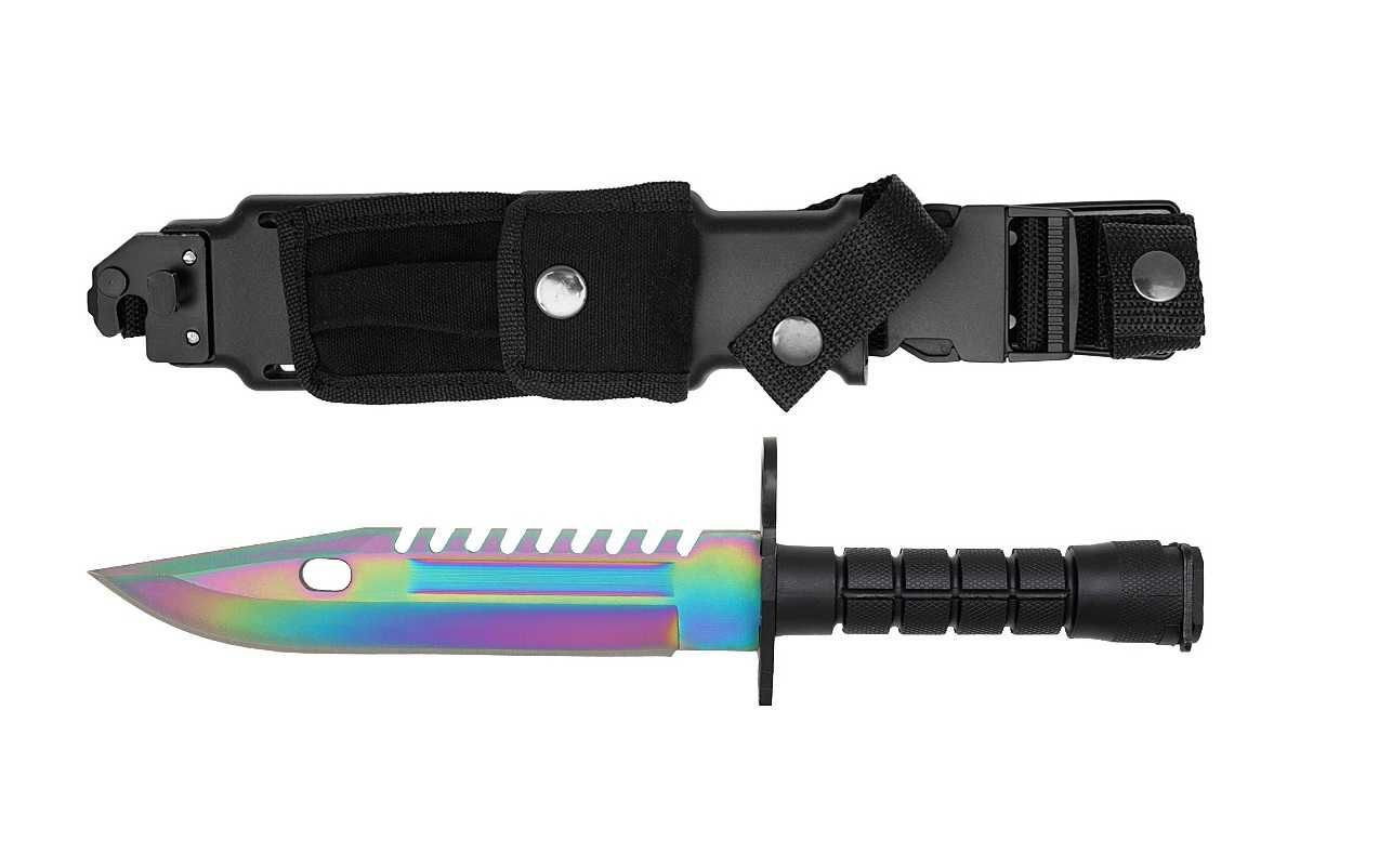 Bagnet M9 wojskowy RAINBOW FADE survivalowy OKAZJA