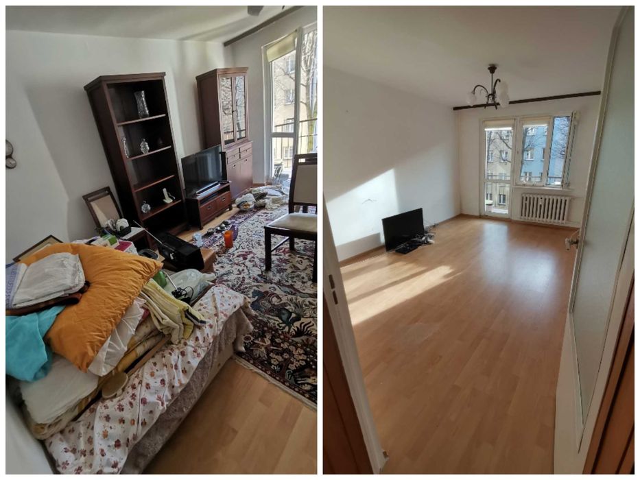 Sprzatanie  Wywóz gabarytów Opróżnianie Piwnic opóźnianie strychów