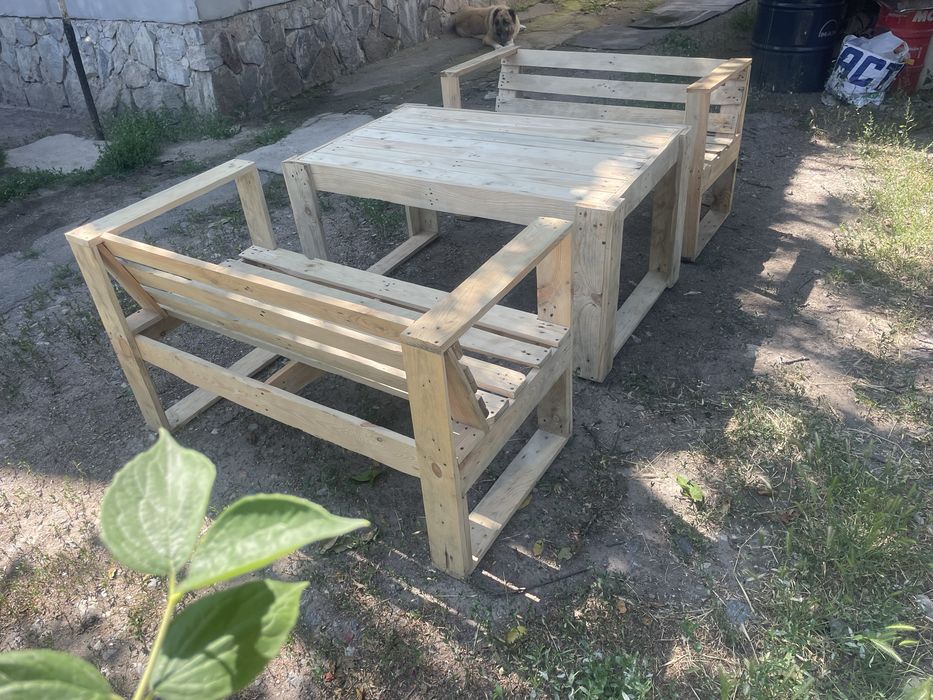 Продам лавочку і стіл з палет