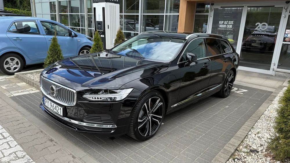 Volvo V90 T8 Hybryda 455Km Ultimate, Dealera Volvo, Stan Idealny,