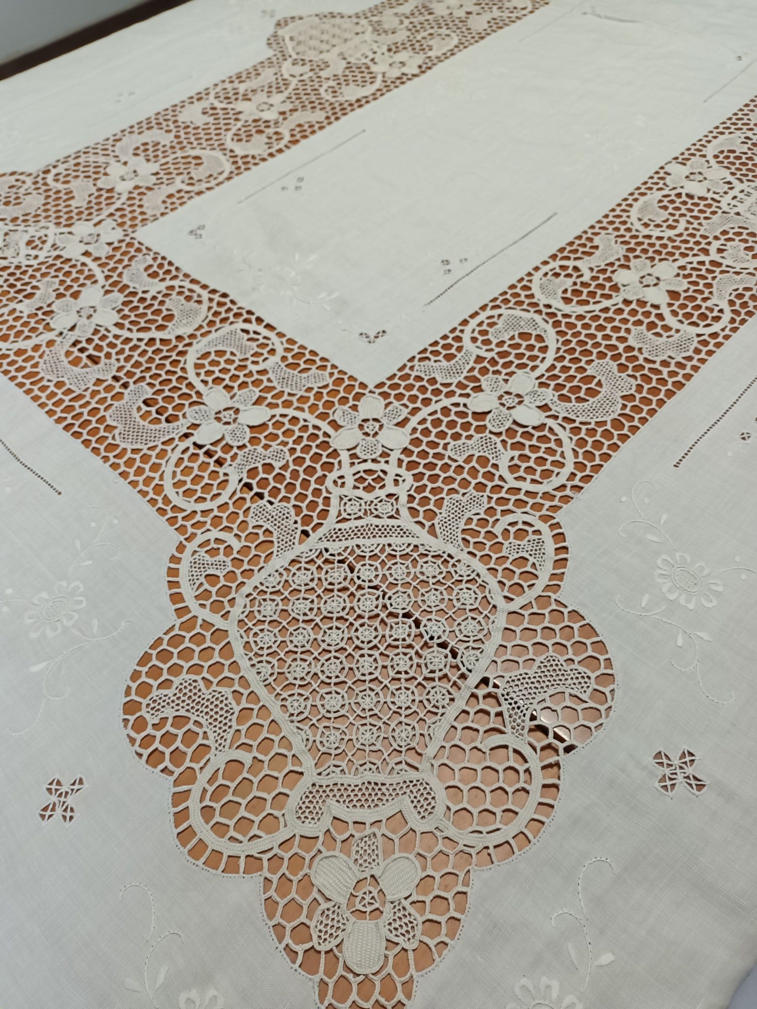 Toalha de mesa de jantar renda de Veneza