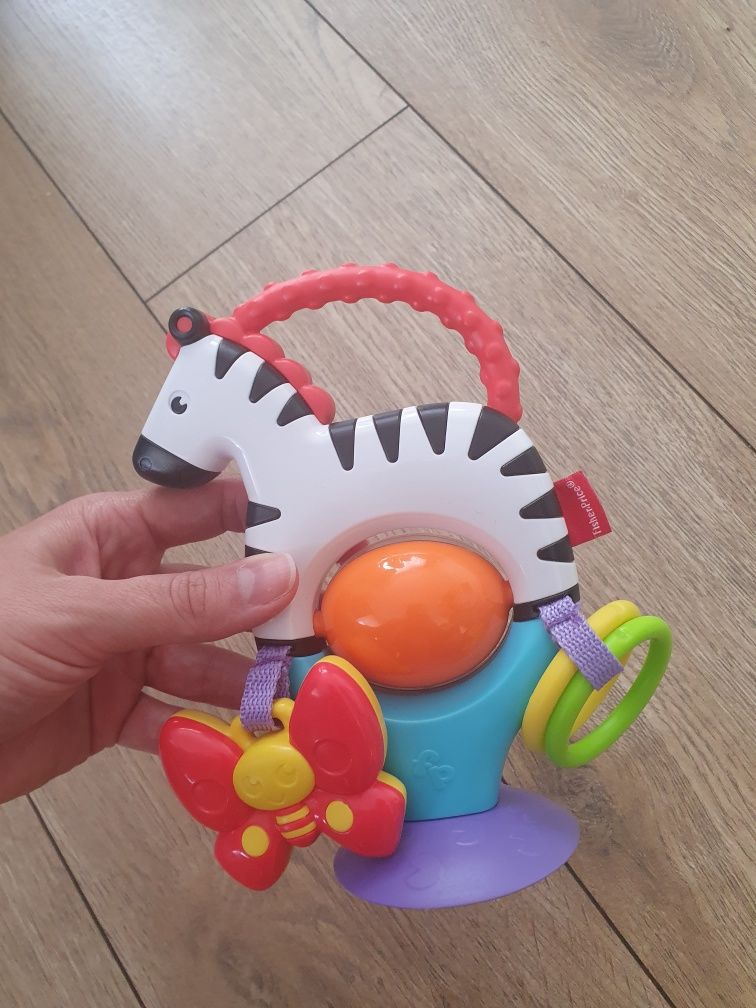 Zebra Fisher Price grzechotka