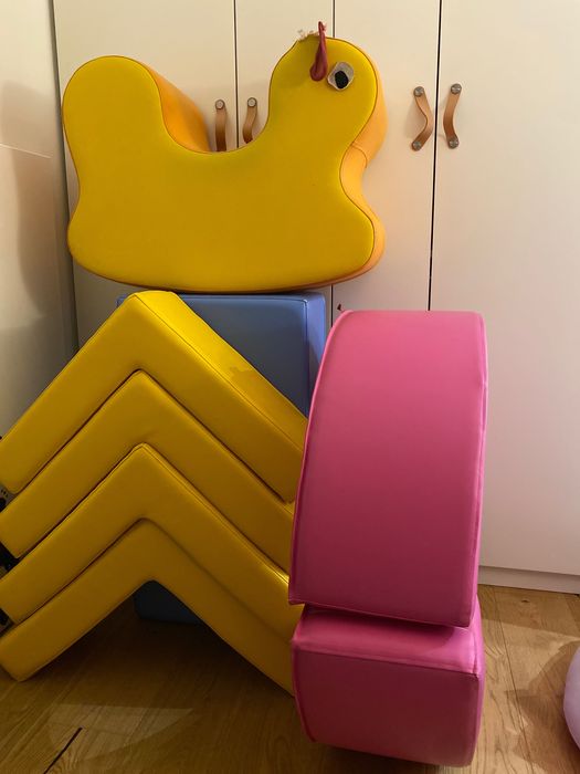 Duże klocki piankowe