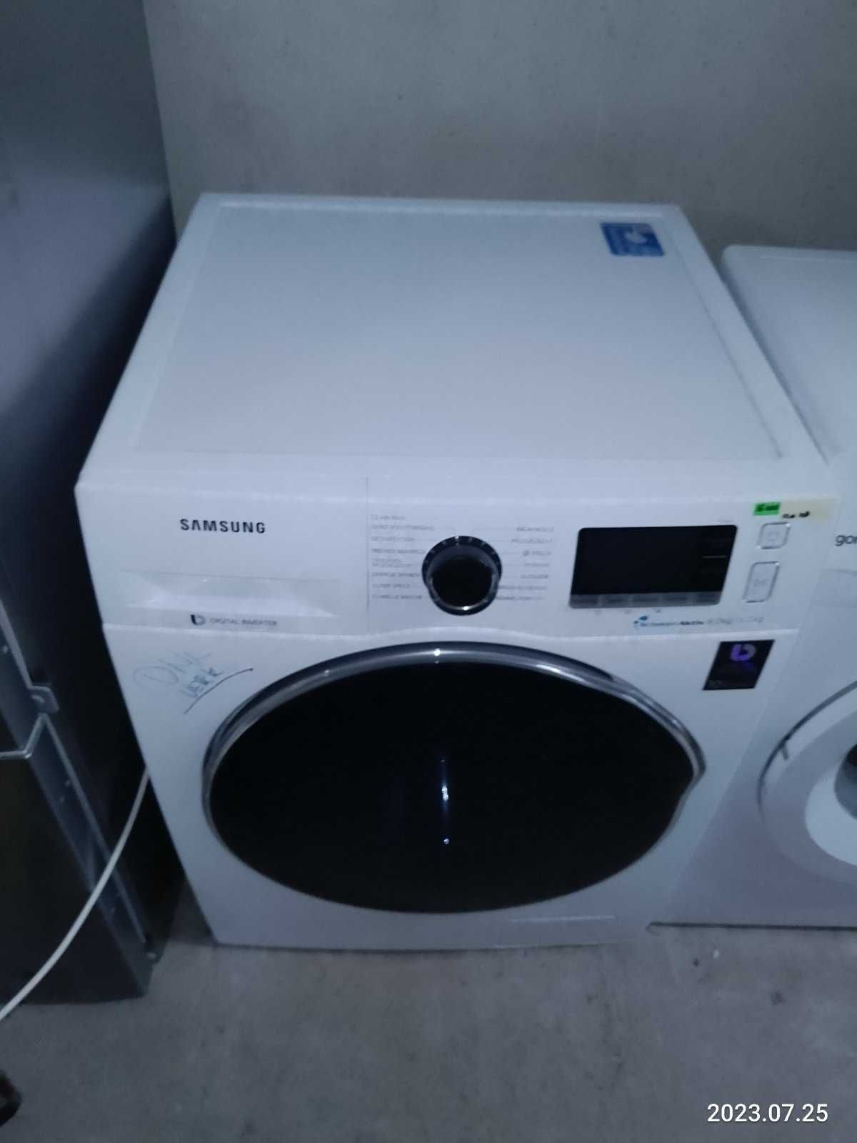 Стиралка-сушка Samsung WD80J6A00AW EG 8/5 кг, 1200 об, глубина 60см