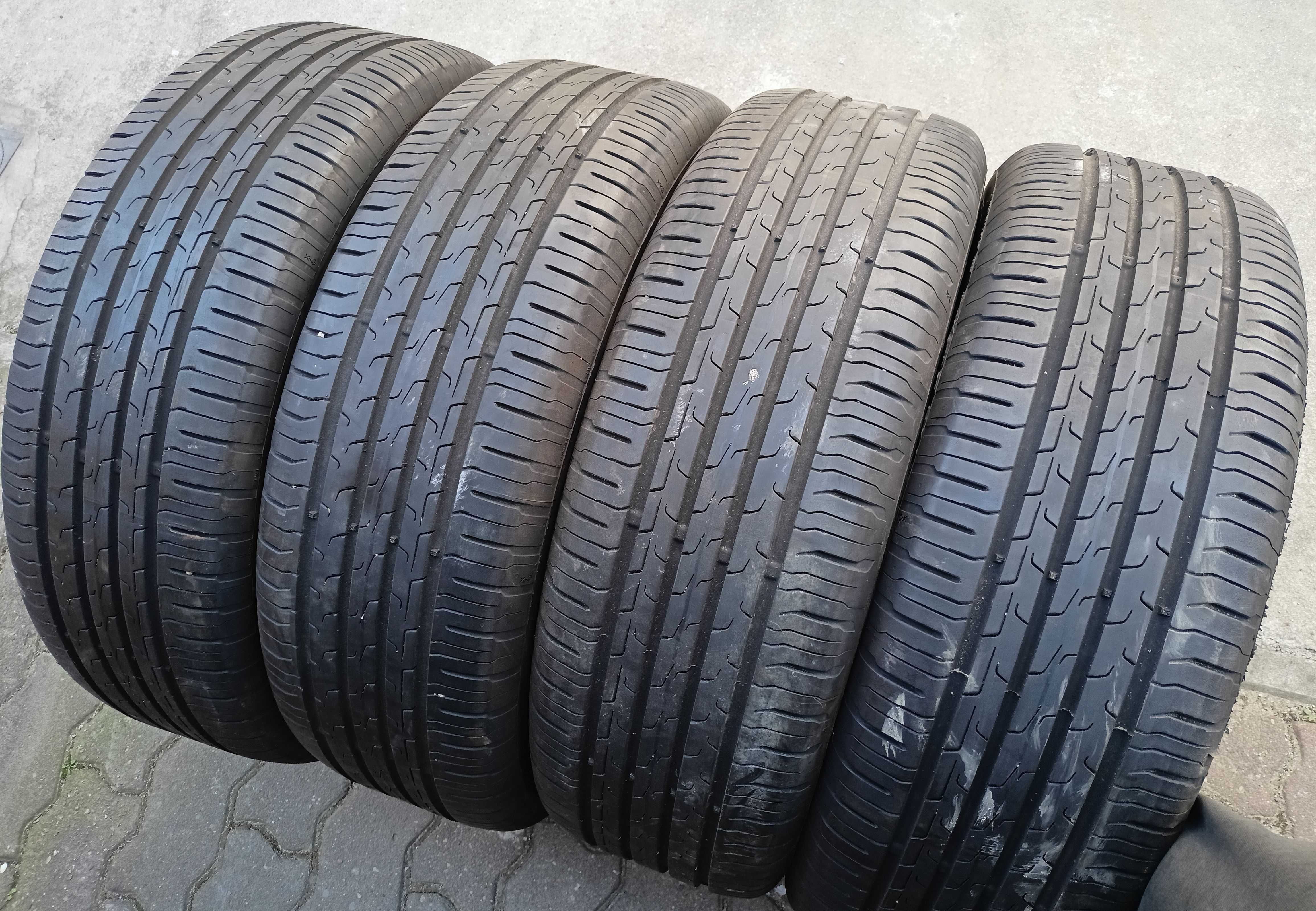Opony letnie CONTINENTAL 215/60/17 CENA 4 SZT 21r jak nowe