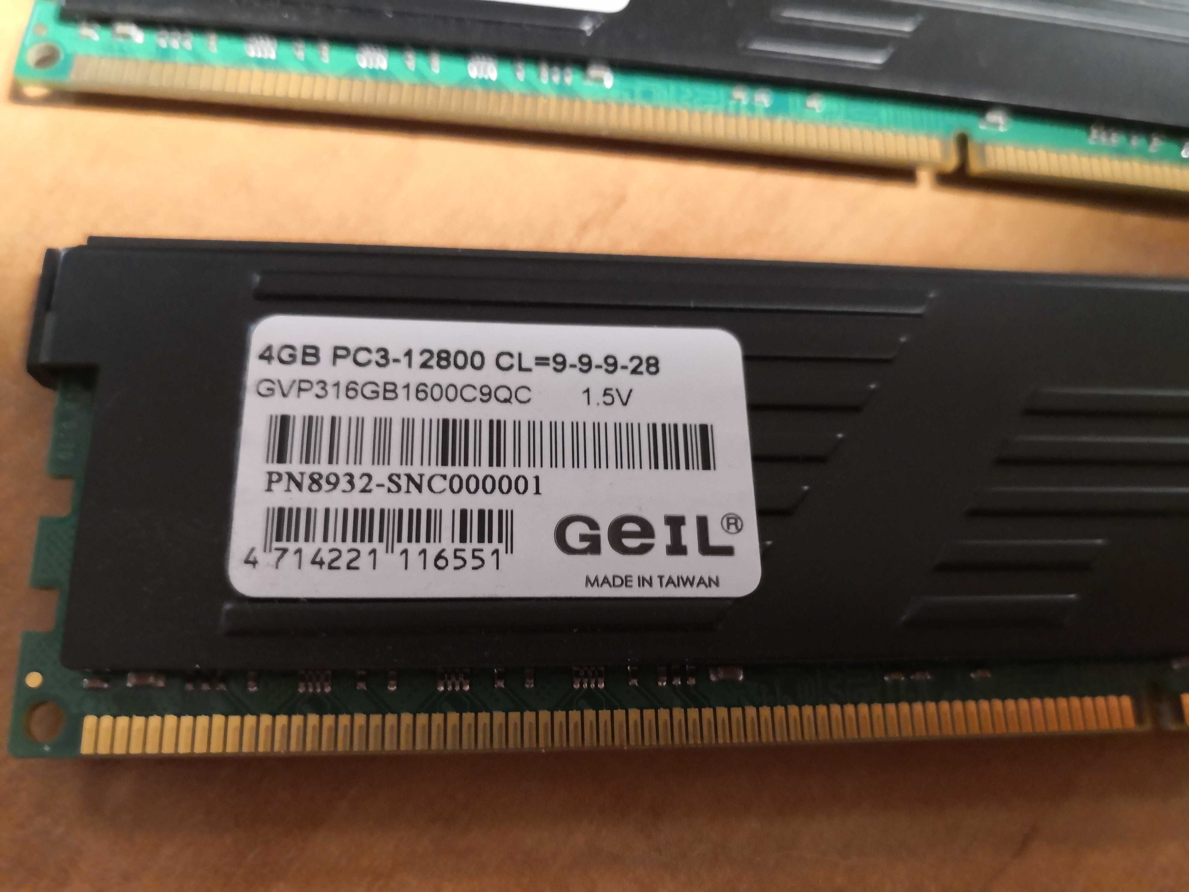 Pamięć RAM DDR3 Geil Value Plus 16GB (4x4GB) CL9