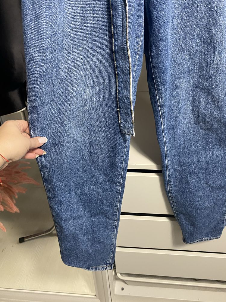 Spodnie jeans wysoki stan rozmiar 40 Denim&co