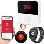 Przycisk alarmowy SOS WiFi Tuya system ratunkowy dla starszych opaska