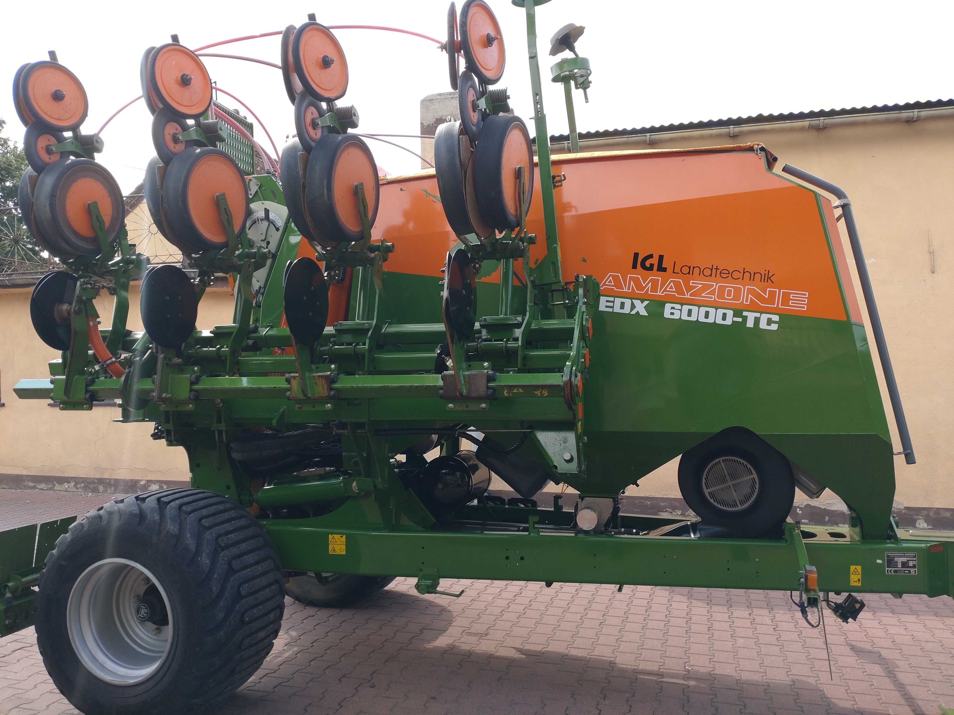 Siewnik Amazone EDX 6000 TC do kukurydzy slonecznika