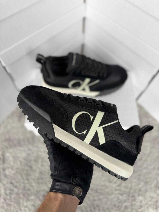 ‼️ОРИГИНАЛ Calvin Klein GTX Black White кросівки нові чоловічі білі