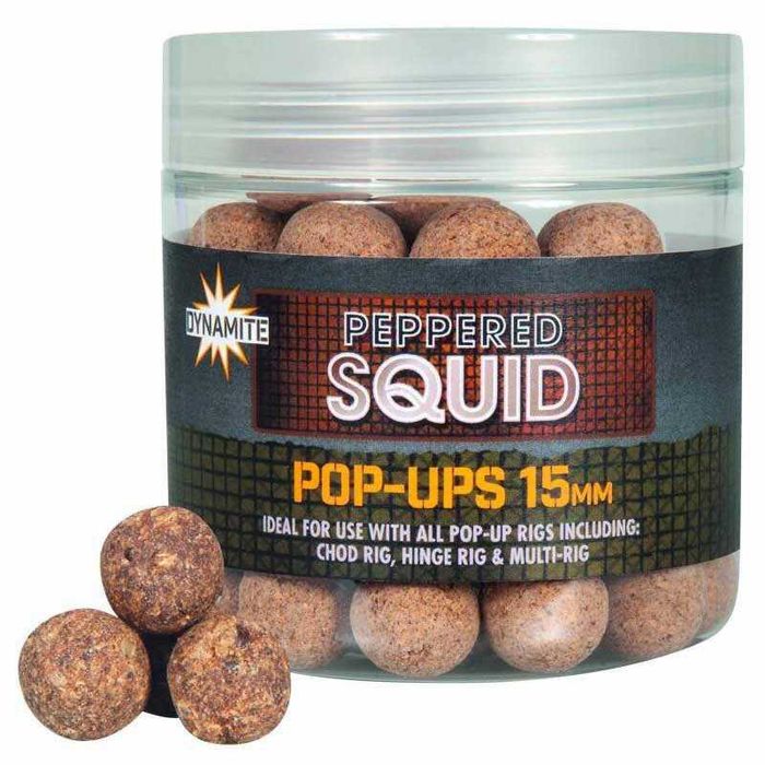 Kulki POP_UP Dynamite Baits Peppered SQUID 15mm nowość