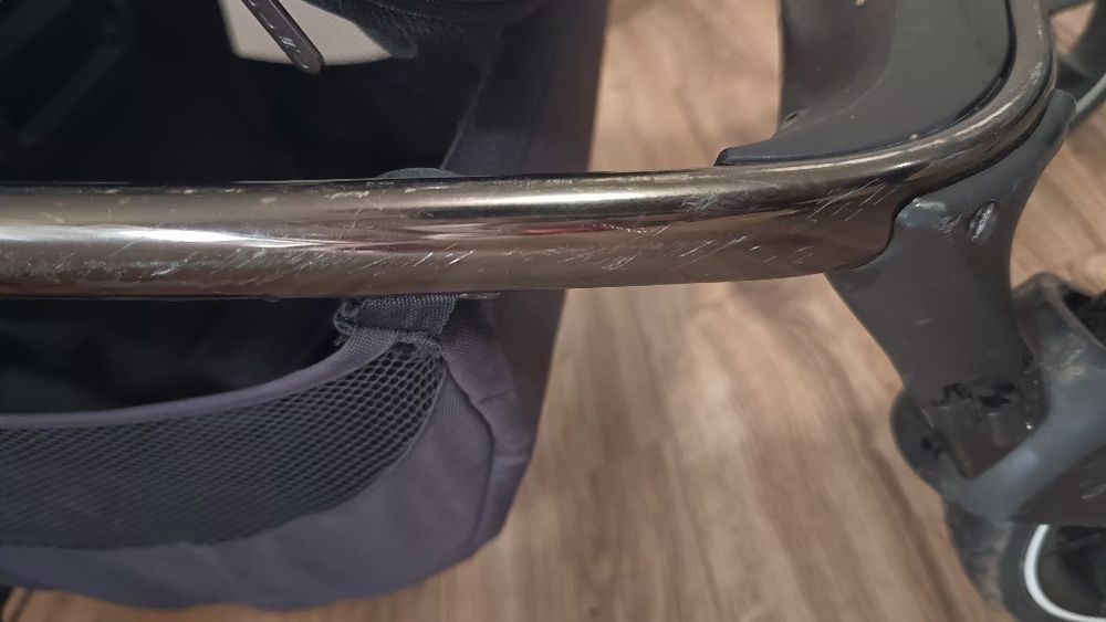 Muuvo gondola spacerówka 2w1 chrom