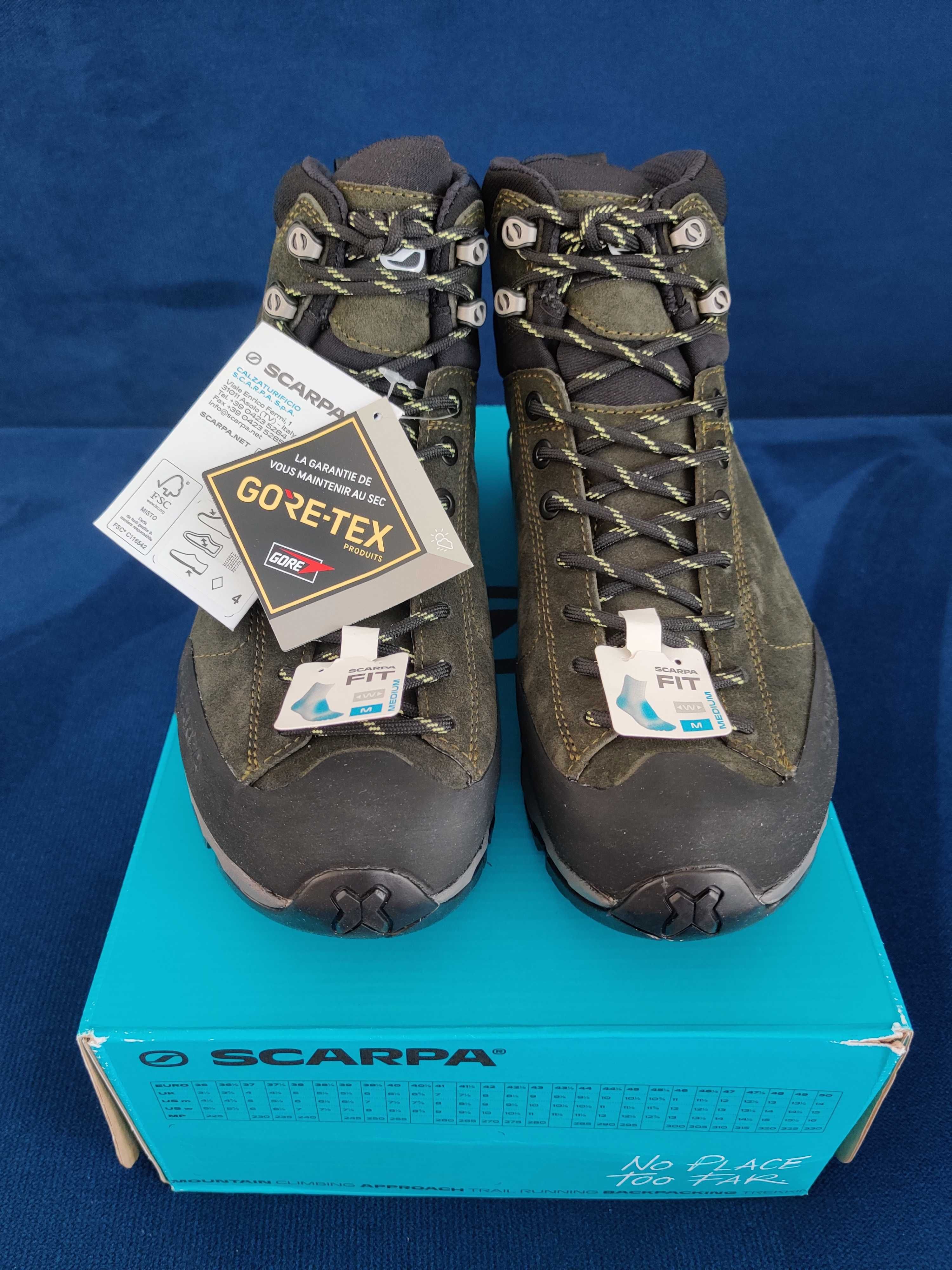 Scarpa 40,5 25,5-26cm Mojito Hike Gtx Nowe Oryginalne Gore-tex
