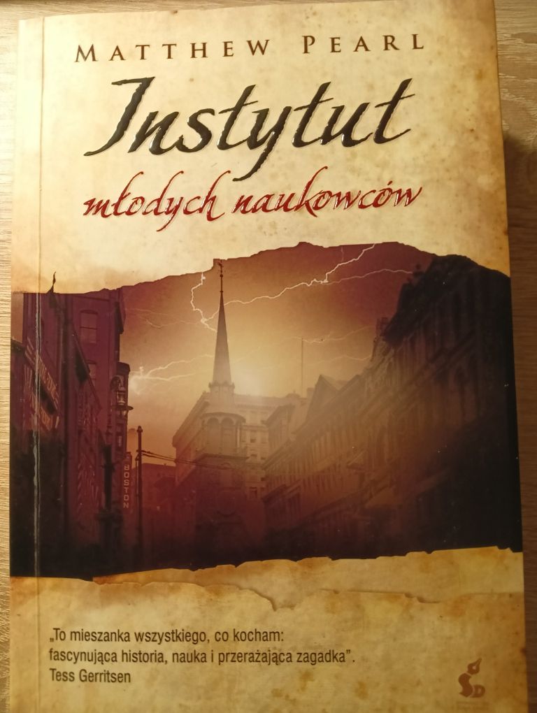 Instytut  młodych naukowców - Matthew Pearl. Stan bardzo dobry