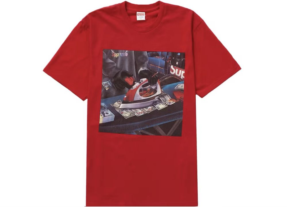 Supreme gas tee red