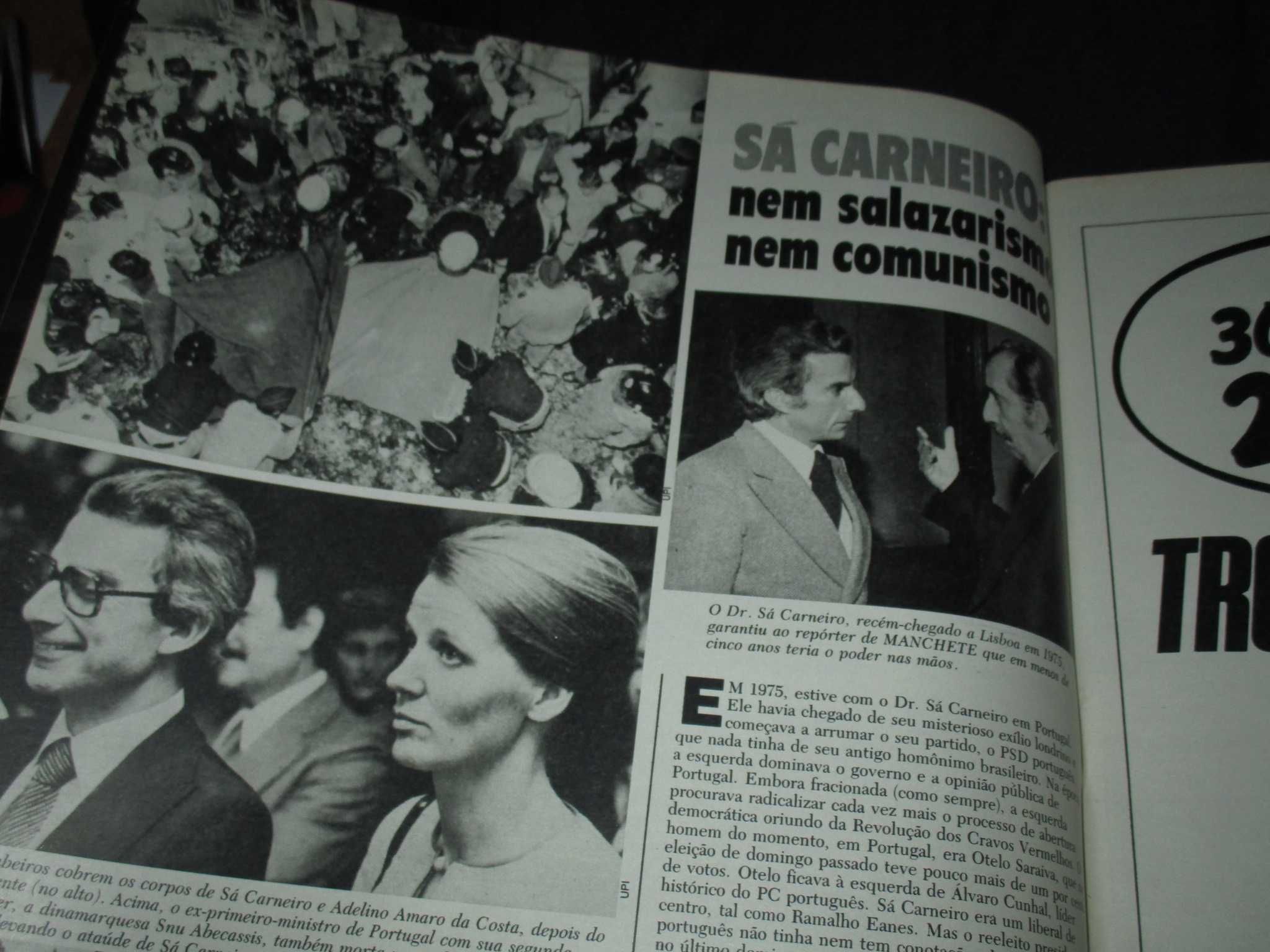 Revista Manchete 1496 Pelé Lennon Sá Carneiro