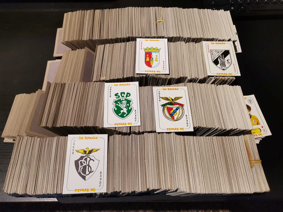 Cracks Cards coleção Os Cracks Futebol 82 83 Francisco Mas 50 cêntimos