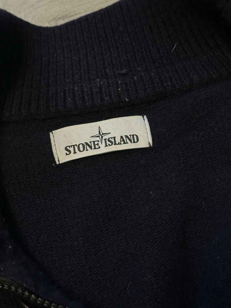 Свитер 1/3 зип Stone Island