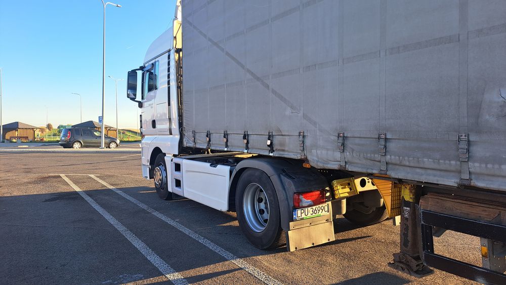 Man Tgx 18.480 Retarder, standard xlx, uszkodzony silnik jezdzi