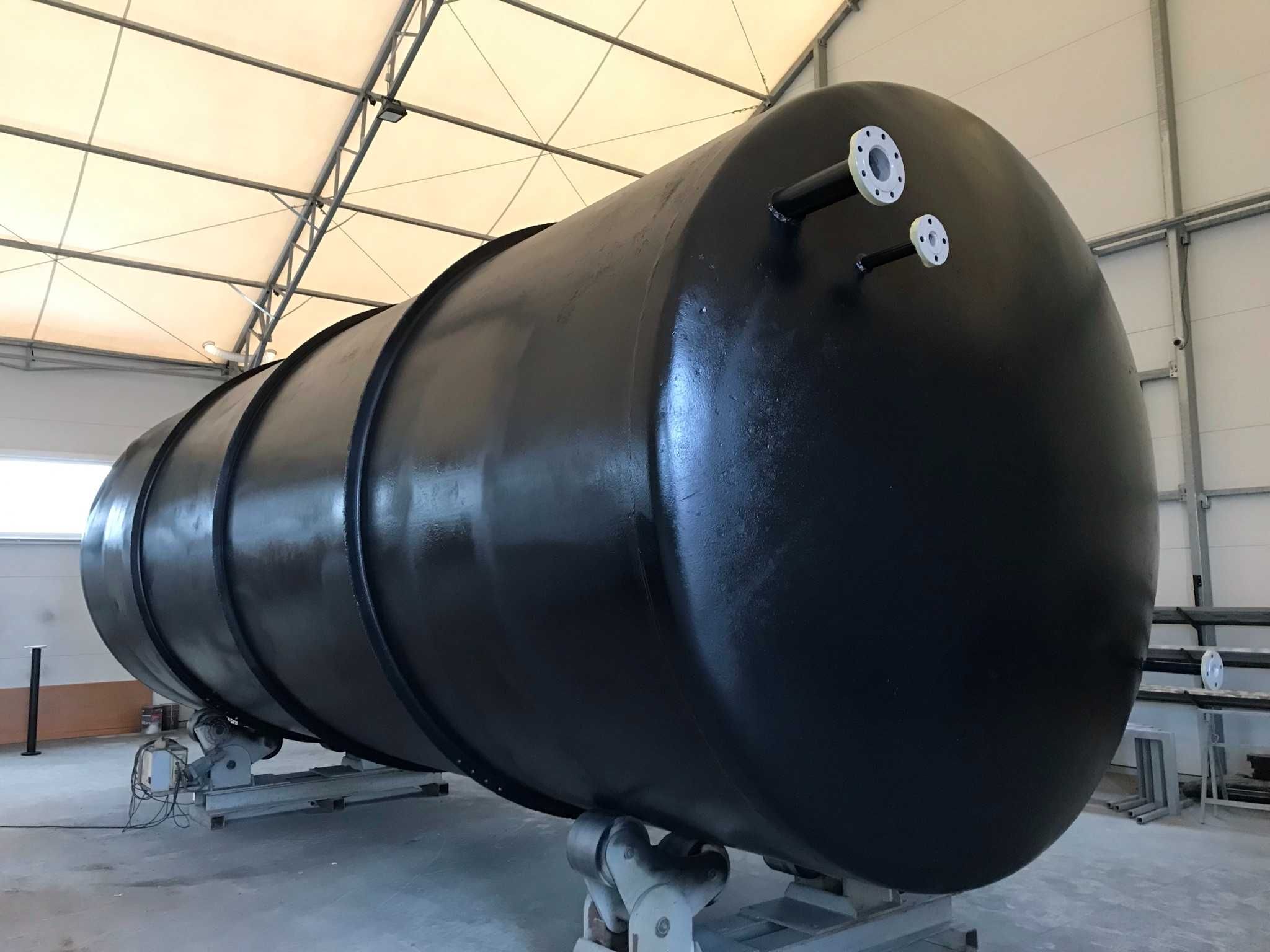 Zbiornik stalowy na wodę pitną 50 000l 50m3 - woda pitna atest PZH