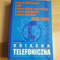 Książka telefoniczna Łódź i powiaty z 2010/11