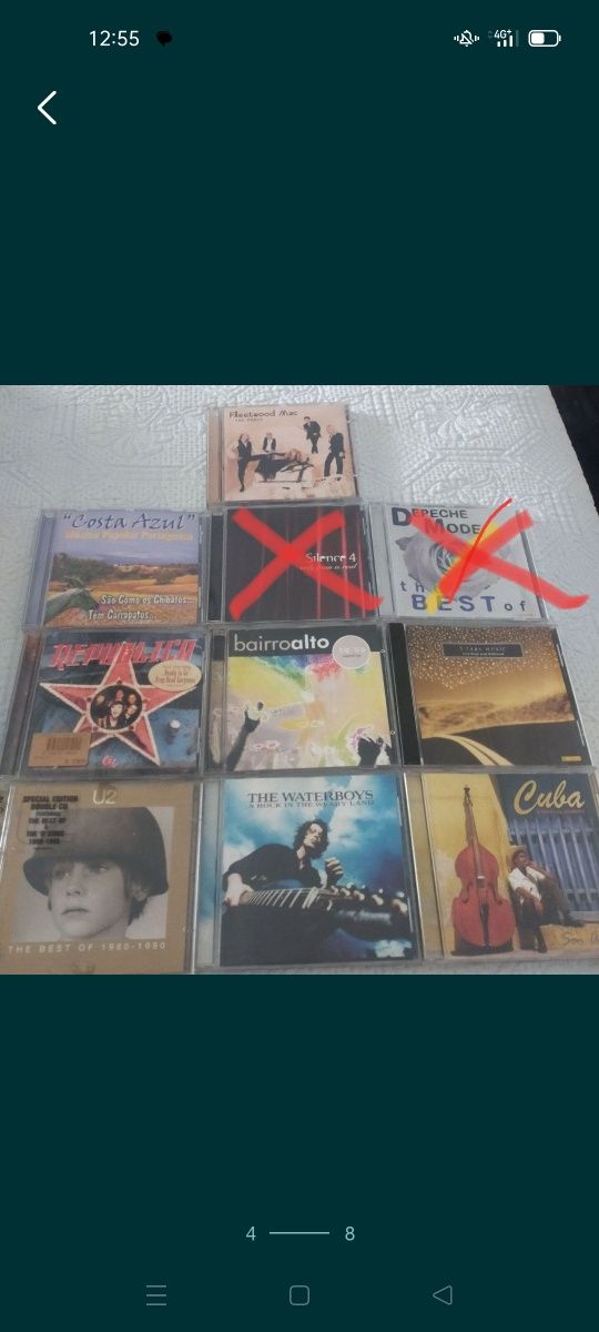 Lote de cd's vários