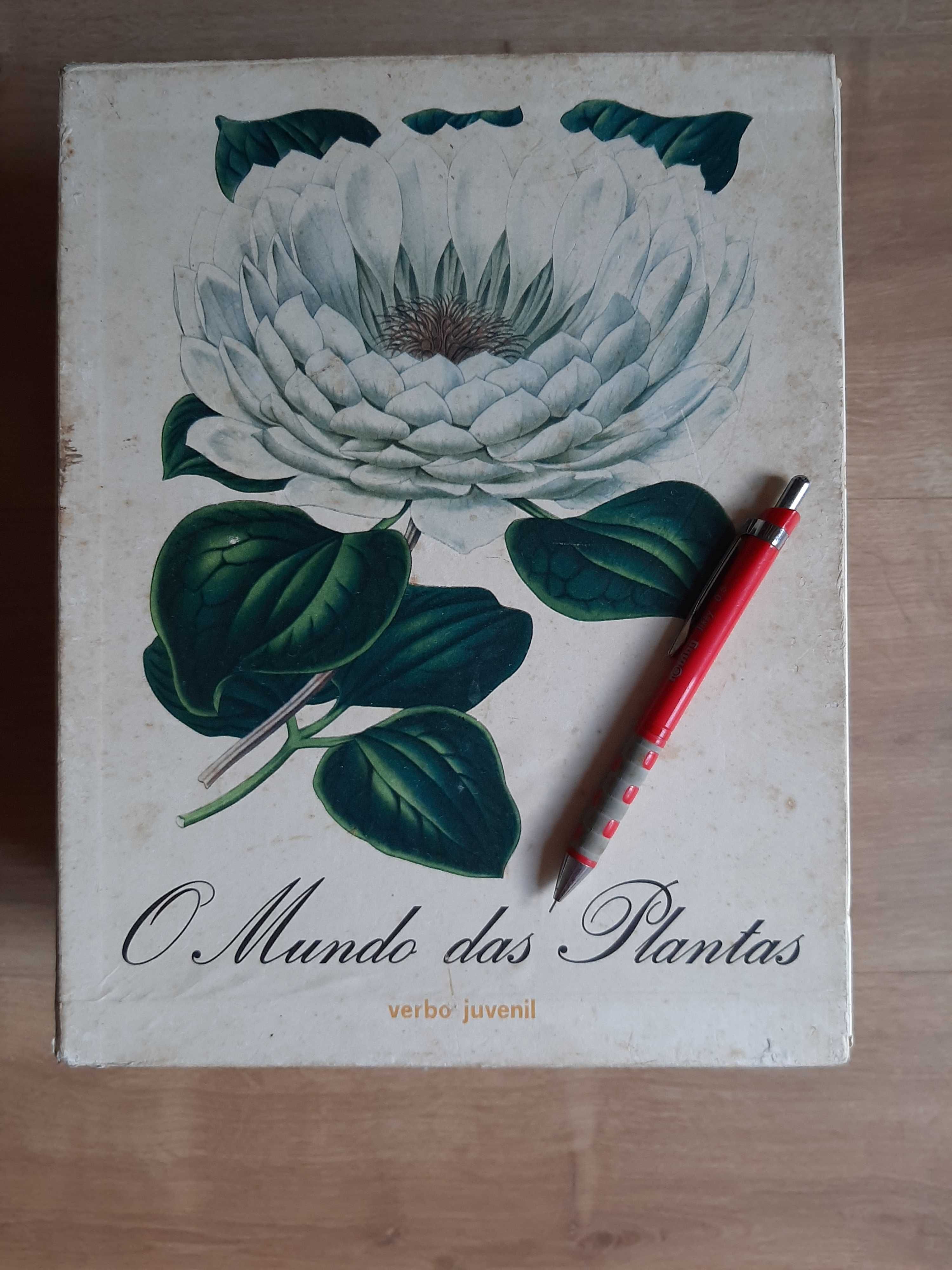 Enciclopédia  de 8 Volumes  "O mundo das plantas" da Verbo Juvenil