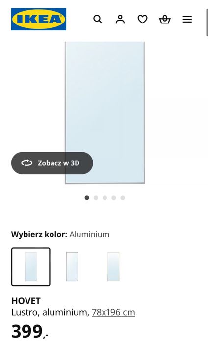 Lustro hovet ikea