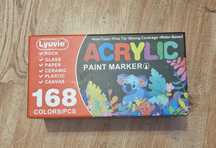 Nowe akrylowe pisaki 168szt