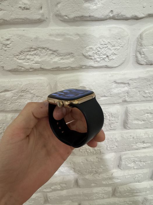 Apple watch 10 46mm Titanium gold 100% Акумулятор