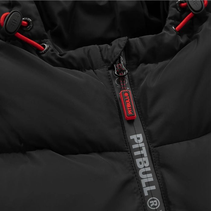 Пуховик чоловічий Pitbull West Coast Airway 4 Padded Hooded black