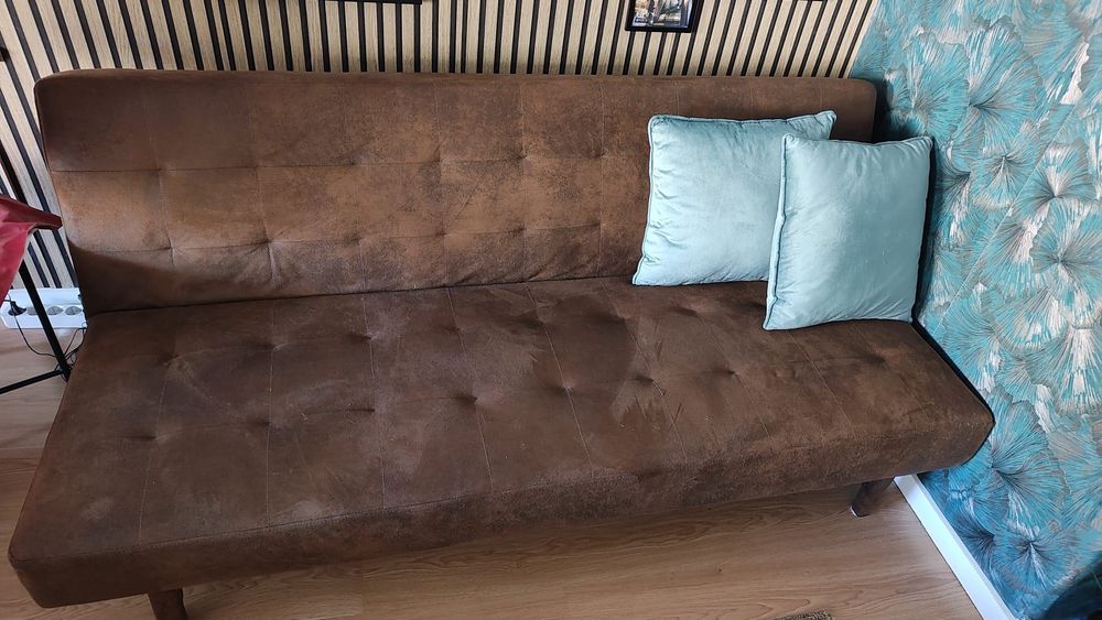 Sofá cama clic clac pouco uso