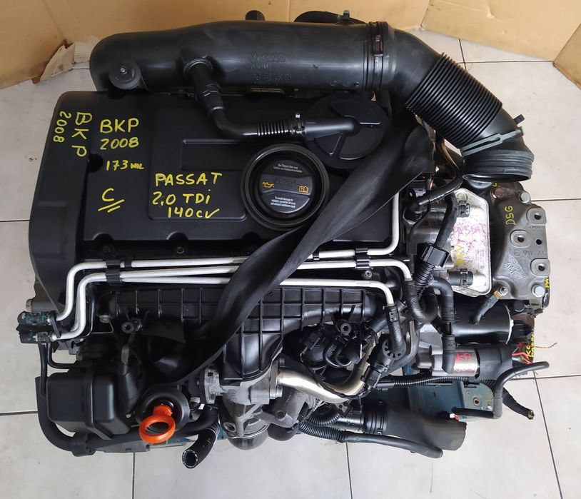 Motor vw passat 2.0TDI 140cv BKP caixa automatica DSG KCU